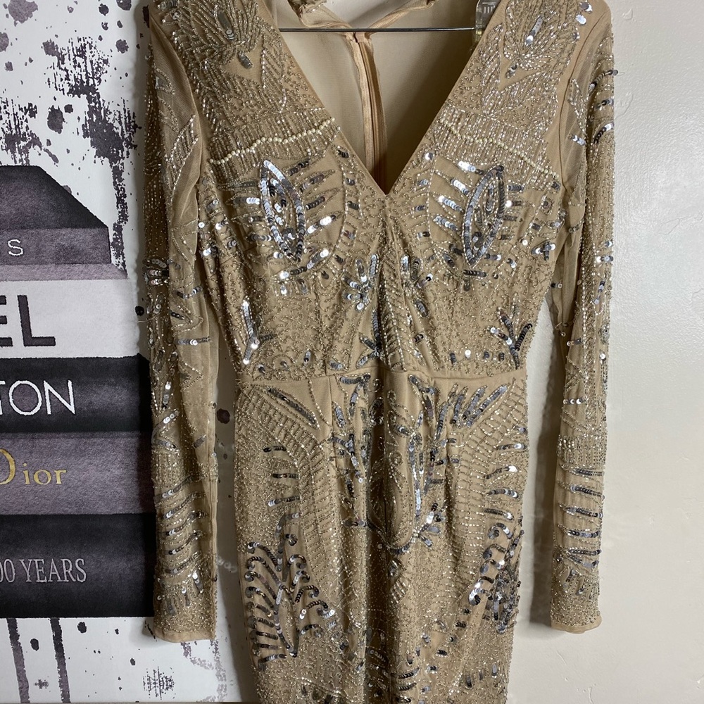 MISSGUIDED PEACE AND LOVE DRESS